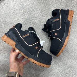LV Trainer Maxi Sneaker Noir/Marron – Image 5