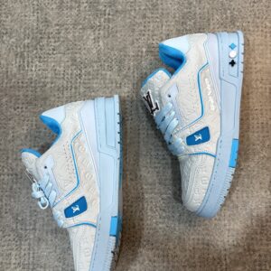 Sneakers Louis Vuitton – Monogram Denim Bleu Ciel – Image 6