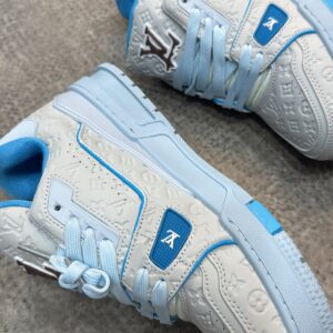 Sneakers Louis Vuitton – Monogram Denim Bleu Ciel – Image 7