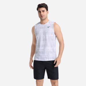 Débardeur Nike Dri-Fit Homme — Blanc – Image 2