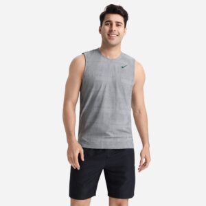 Débardeur Nike Dri-Fit Homme — Gris – Image 2