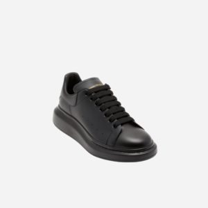 Alexander McQueen White Oversized Leather Sneakers – Image 3
