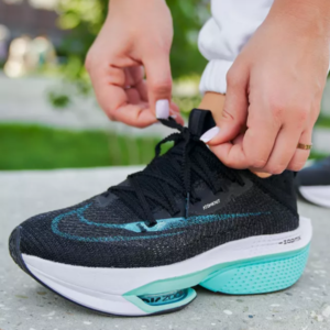 Nike Air ZoomX Alphafly Next 2 – Noir/Blanc/Bleu – Image 3