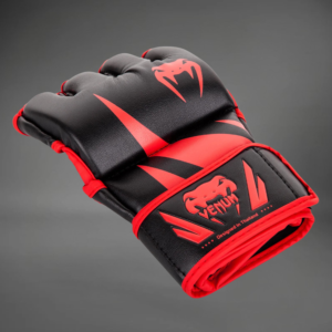 Gants de MMA - Sans pouce - Noir/Rouge – Image 2