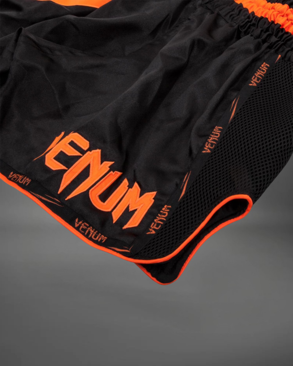 Venum Short de Boxe - Noir/Orange néo 3 231