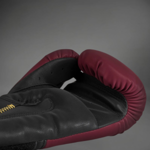 Gant de Boxe - Noir/Bordeaux/Or – Image 4