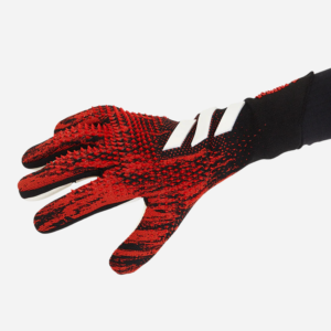 Gants de gardien Adidas Predator Pro Noir/Rouge vif 8 Gants de gardien Adidas Predator Pro Noir/Rouge vif – Image 2